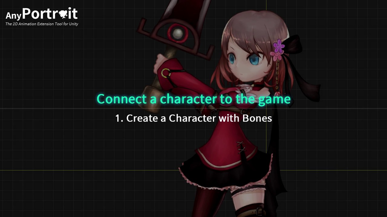 Tutorial4.1. Create a character with Bones