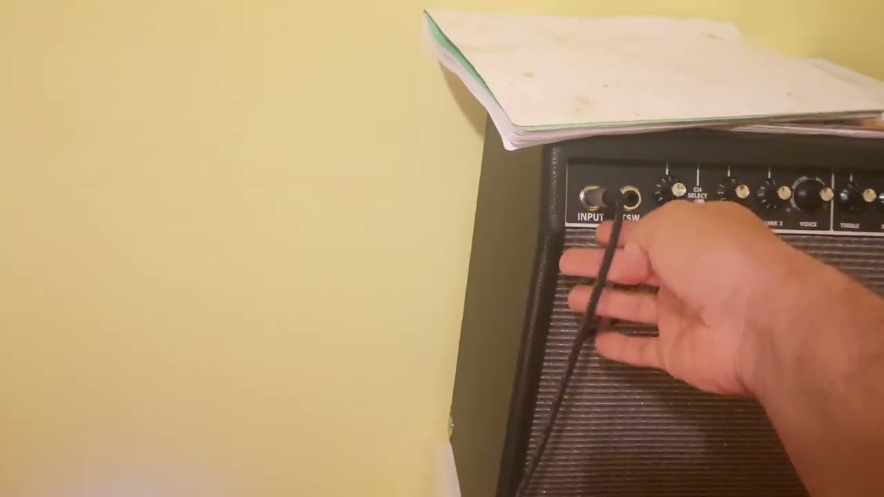 как подключить электрогитару в педали и усилитель