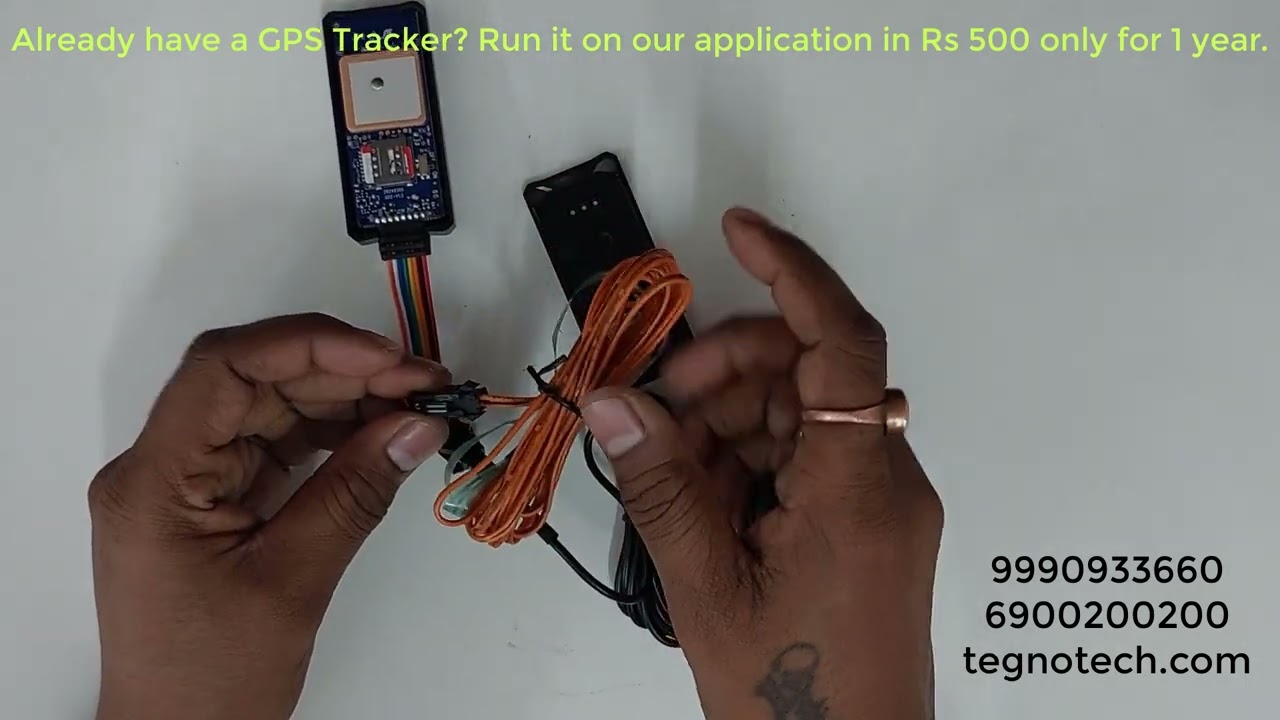 Wired GPS Tracker for Car with Microphone Voice monitoring Recording on Mobile