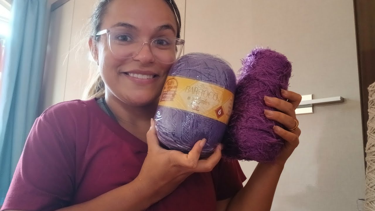 🌻 PRIMEIRA VEZ QUE VOU USAR ESSE FIO E FAZER ESSE MODELO