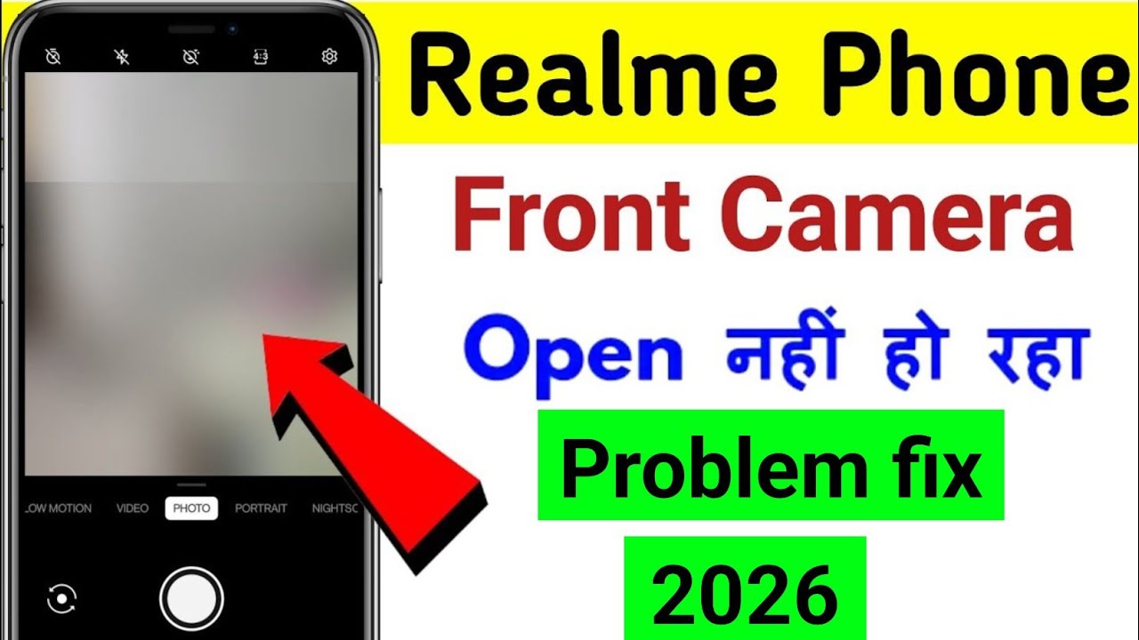 📸realme front camera not working | realme selfie camera not working | realme selfie camera problem
