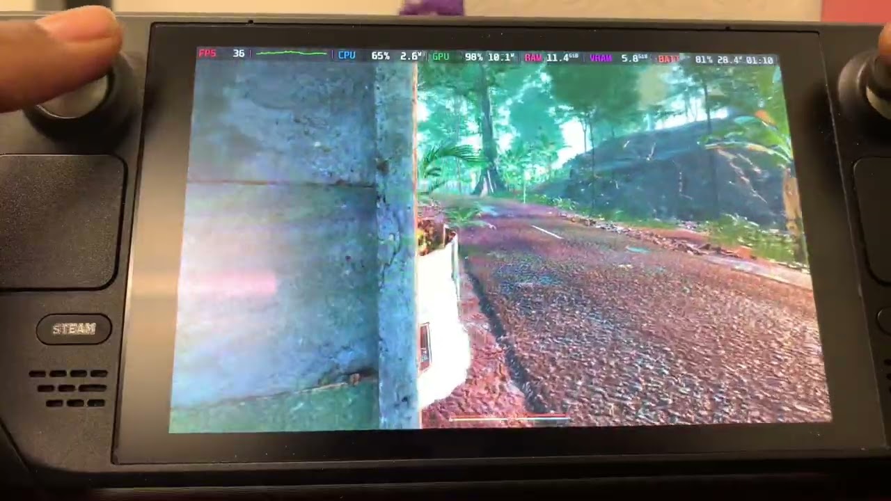 Red River Incursion Steam Deck Gameplay