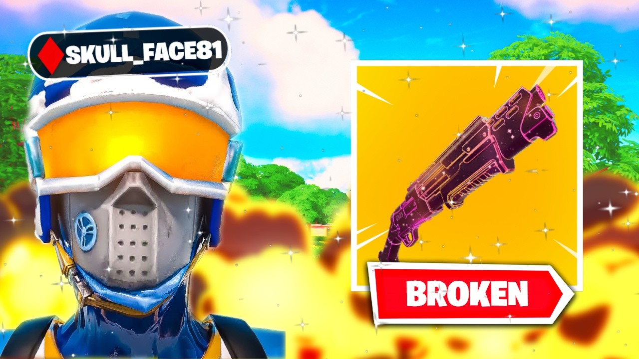 this weapon is actually broken in solos?”
