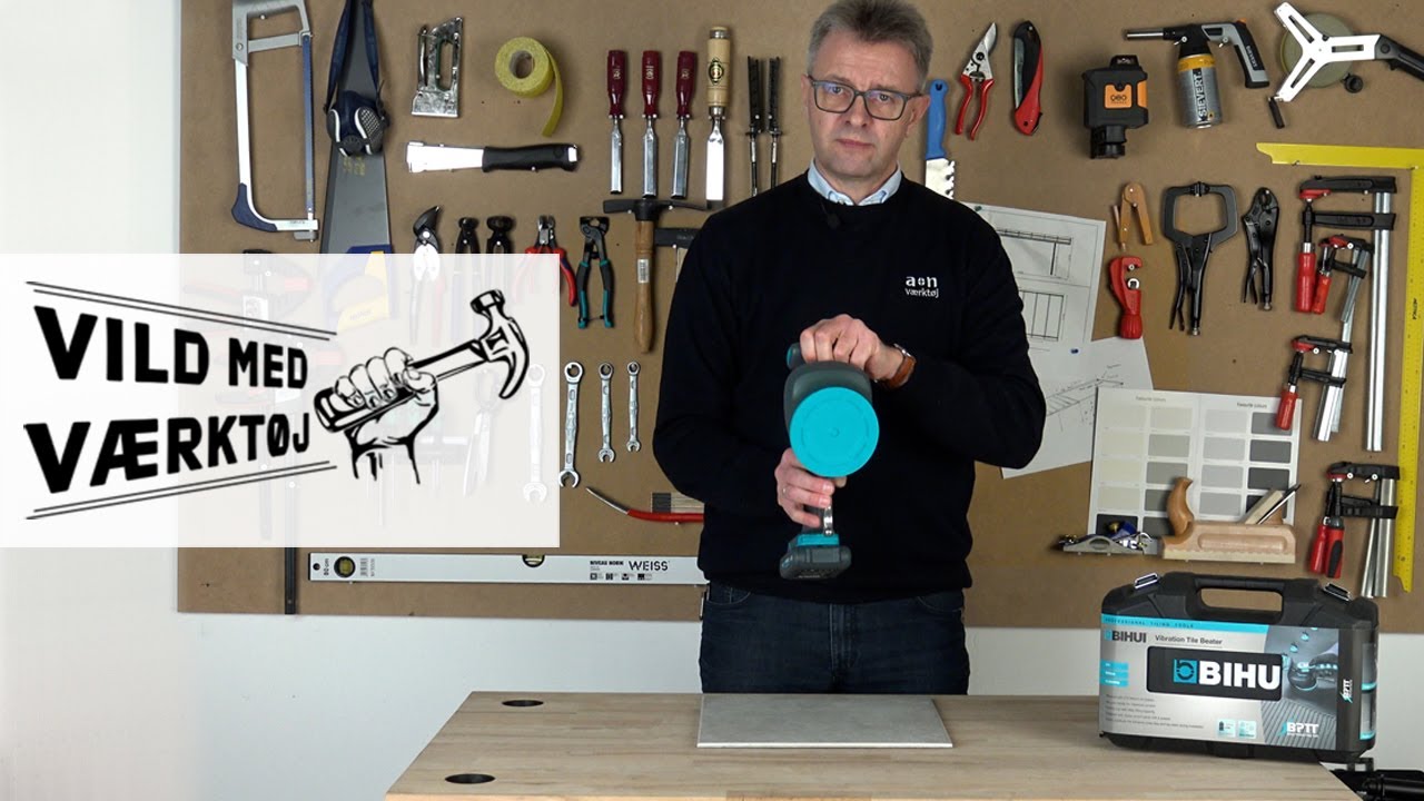 VILD MED VÆRKTØJ // BIHUI digital flisevibrator