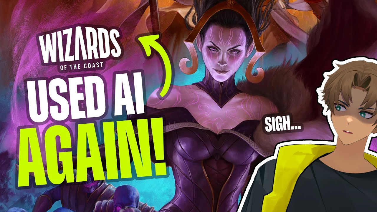 Wizards of The Coast Used AI ART AGAIN?