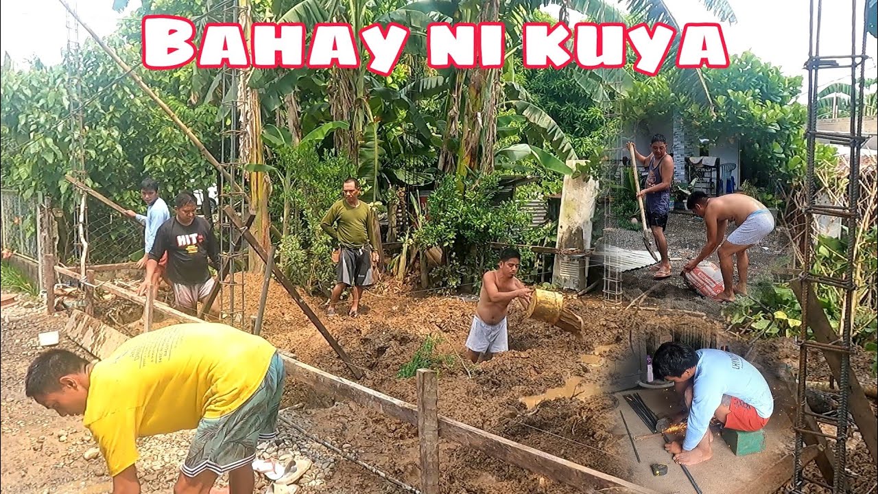 Unang araw ng Pagtatrabaho sa itatayong Bahay ni Kuya Ariel sa Taniman🙏😇