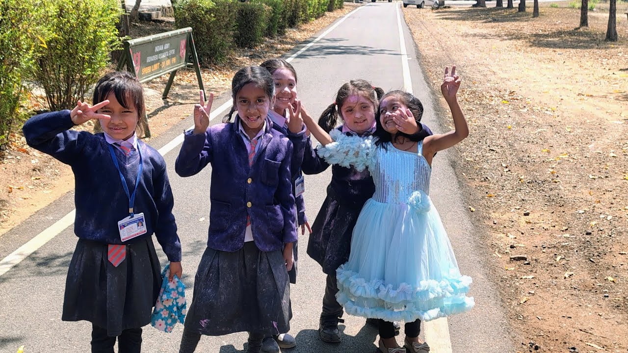 🌈 Last Day at School | Holi Celebration with Friends |  School Holi Celebration 2026