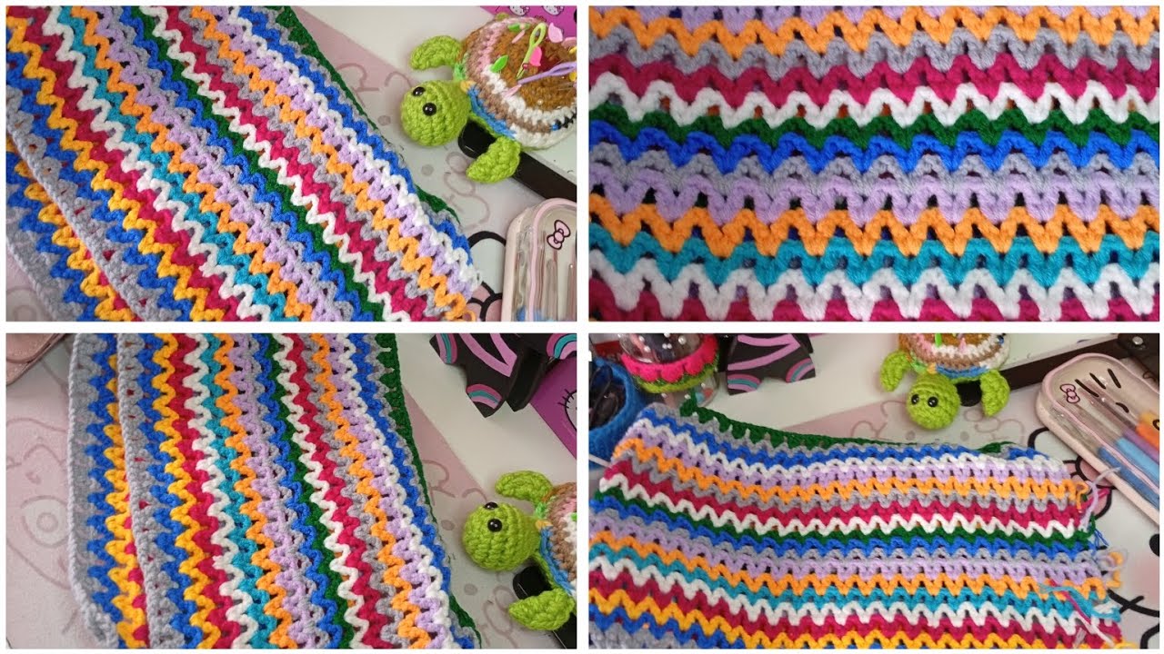 PUNTADA HERMOSA!🧶😃/PARA CUALQUIER PROYECTO 🤓