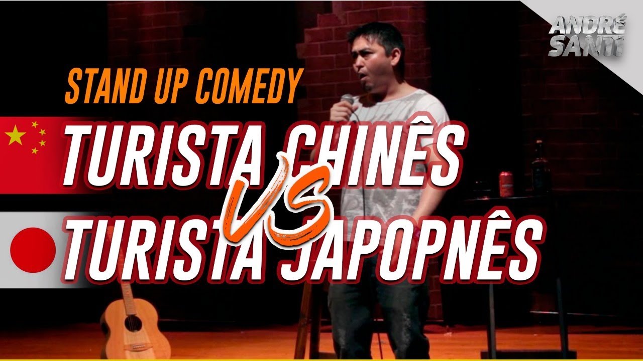 TURISTA CHINÊS vs. TURISTA JAPONÊS - Stand Up Comedy - André Santi