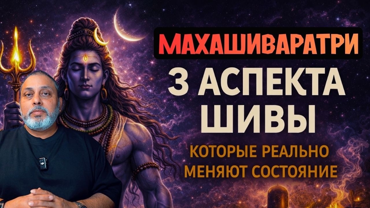 МахаШиваратри | 3 аспекта Шивы, которые реально меняют состояние