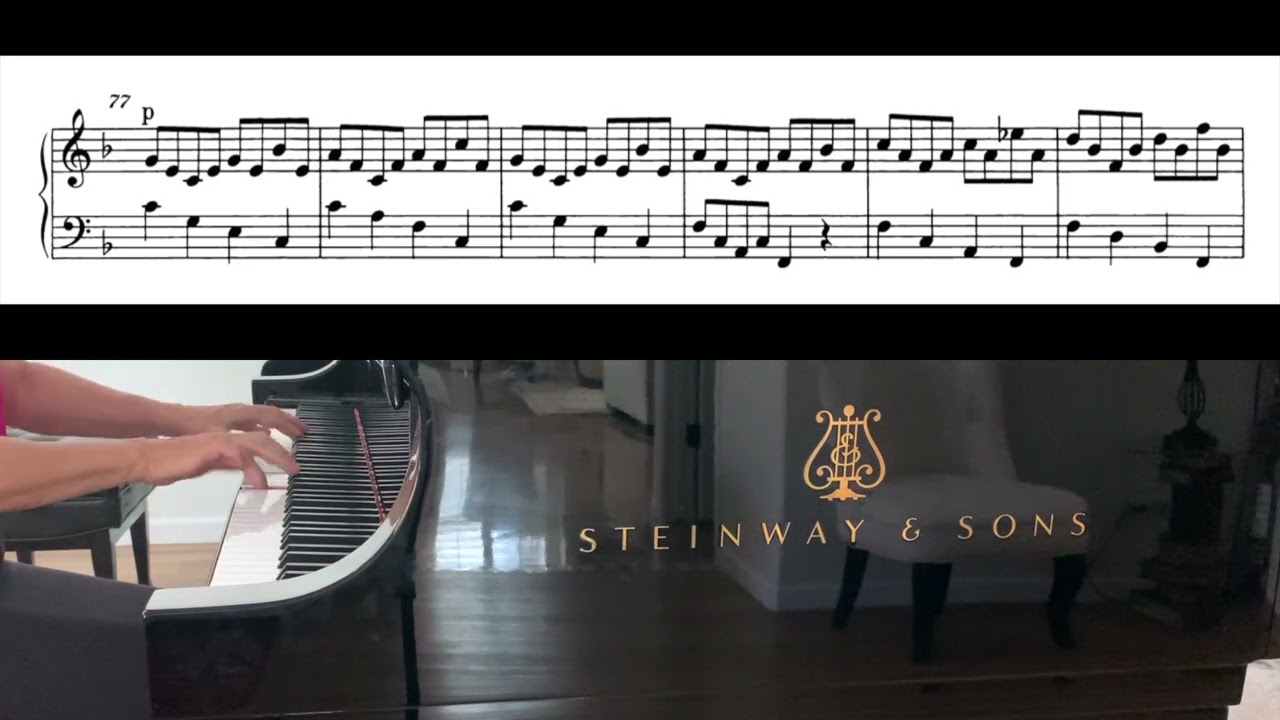 Demonstration: iii  Presto, from J.S. Bach's Italian Concerto, BWV 971