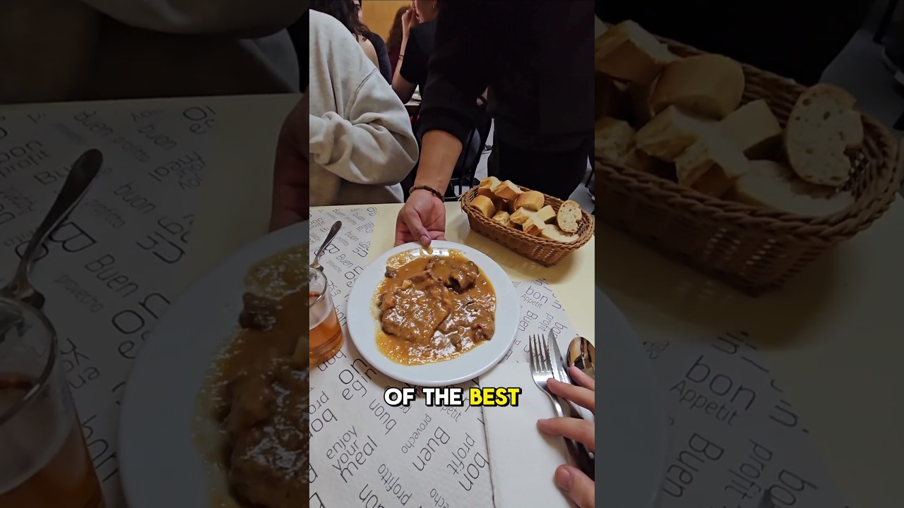 Cheap Local Eats in Barcelona! Bar Gelida #discoverbarcelona #barcelona #barcelonafood #food #foodie