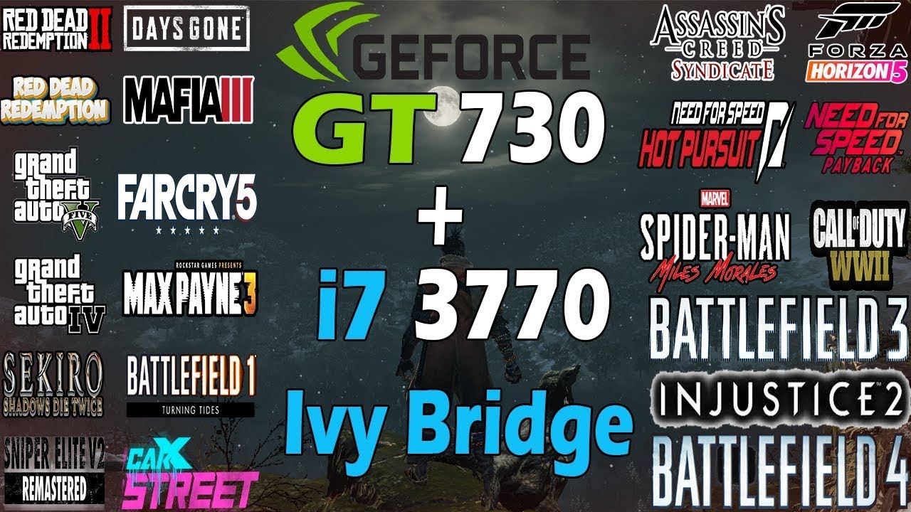 Nvidia GeForce GT 730 + i7 3770 - Gaming Test in 2025