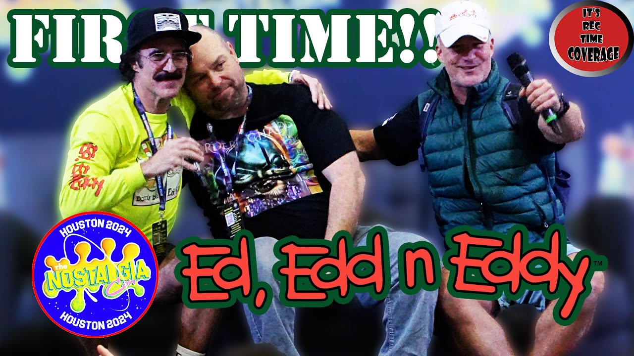 An Ed-union At Nostalgia Con 2024: Ed, Edd, N Eddy Panel! FIRST TIME!!!