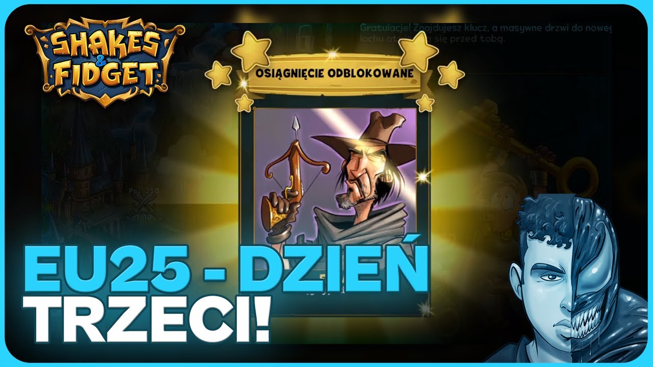 ⚔️ 1000 Grzybów na Jednego Maga i 200 Poziom na Zabójcy!  🔥  | Shakes & Fidget | N3utr4L ⚔️