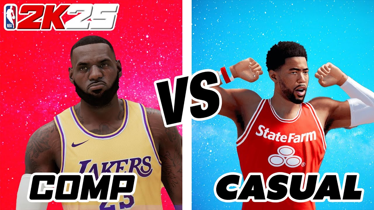 What Do COMP And Casual Actually Mean In NBA 2K25...