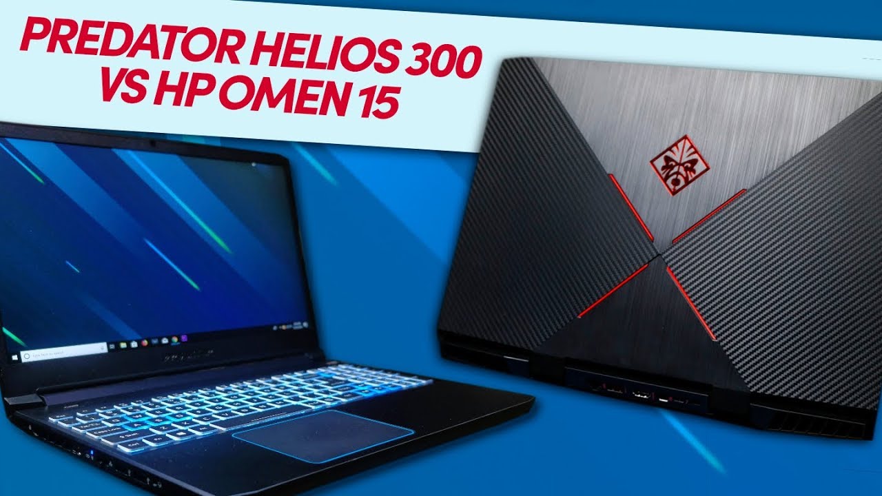 Сравнение Acer Predator Helios 300 и HP Omen 15 для видеомонтажеров и специалистов творческих про...