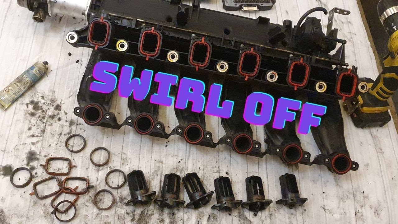 18. VIDEO // BMW BUILD // E60 // 530XD // SWIRL OFF // PRERADA USISNE GRANE // SKIDANJE KLAPNI