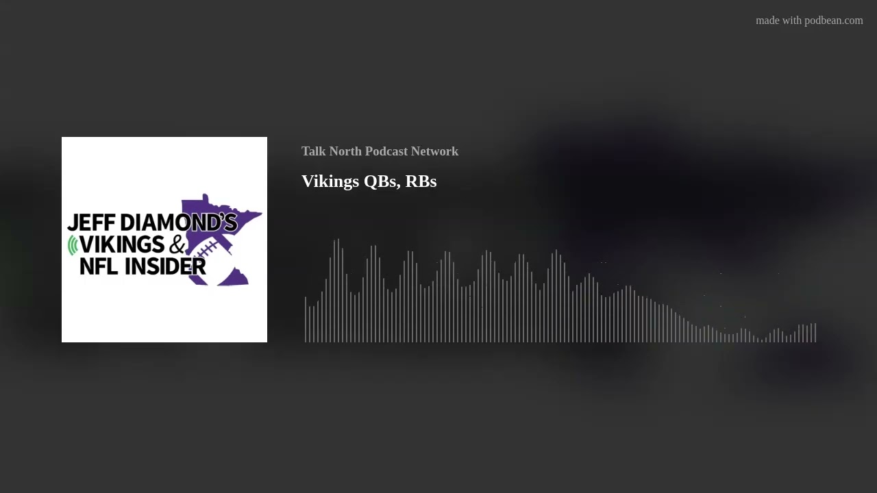 Vikings QBs, RBs