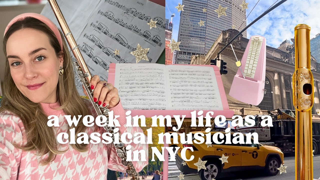 Vlog: life as a musician 🎶 | orchestra & chamber rehearsals, attending a concert, fall in NYC 🍂 🗽