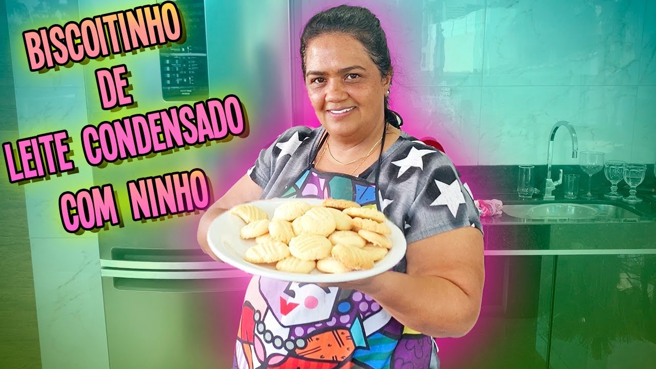 BISCOITINHO DE LEITE CONDENSADO COM NINHO !!!