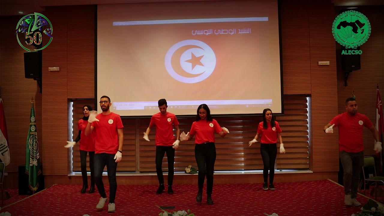 نشيد الجمهورية التونسية🇹🇳  بلغة الصم والبكم...