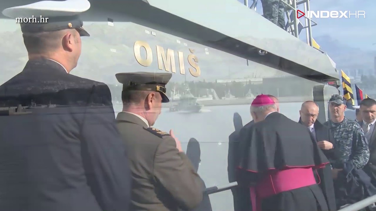 Pogledajte novi hrvatski vojni brod u akciji - Omiš