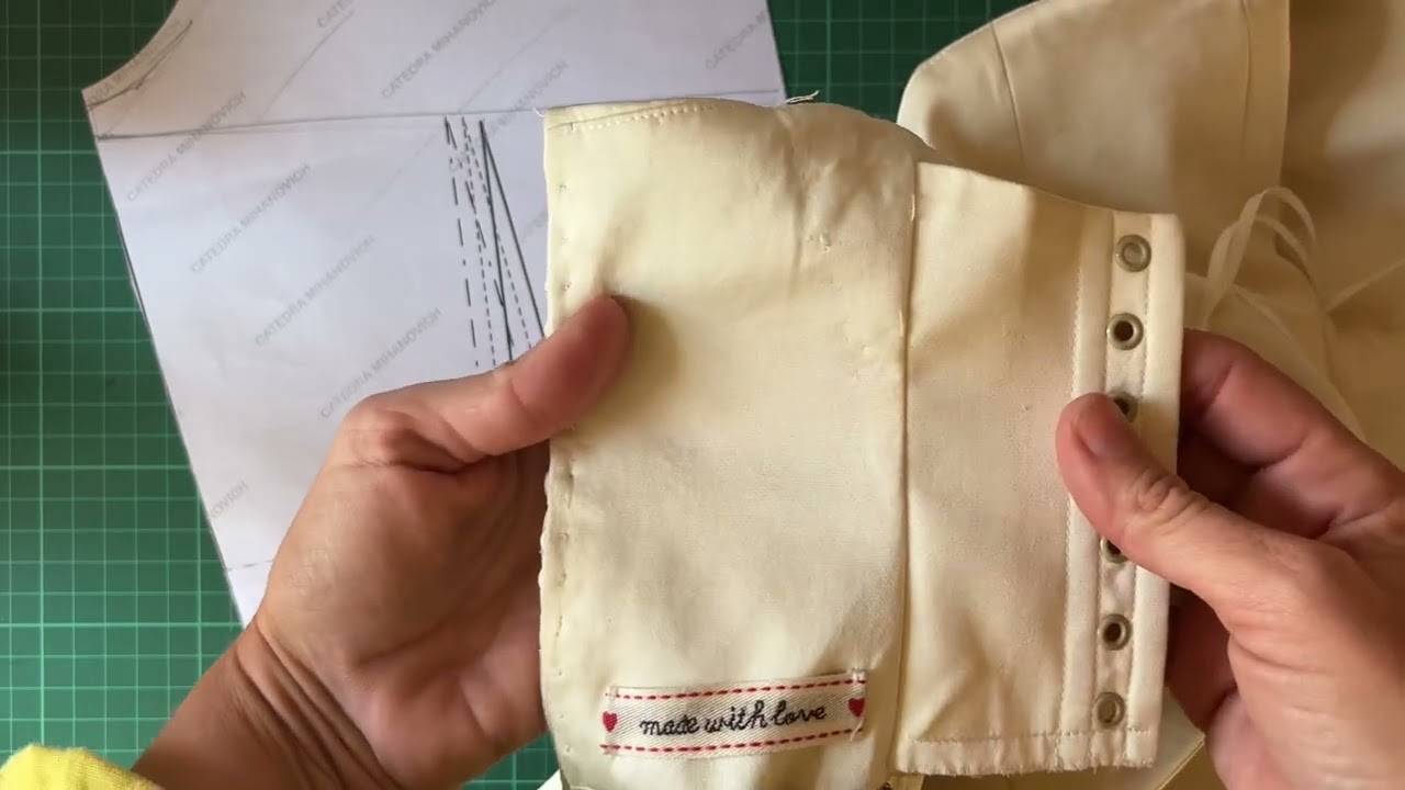 Molde de Espalda y detalles de confección!