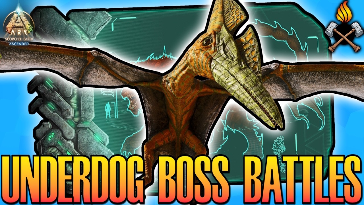 Pteranodon vs. The Manticore! [Underdog Boss Battles! - Scorched Earth Series]