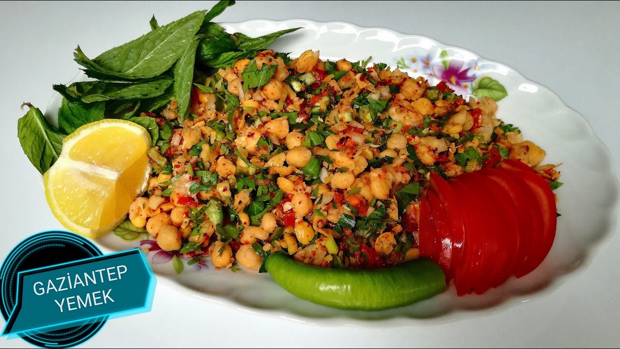 Nohut Piyazı,Nohut Salatası,Nohut Dürümü Tarifi