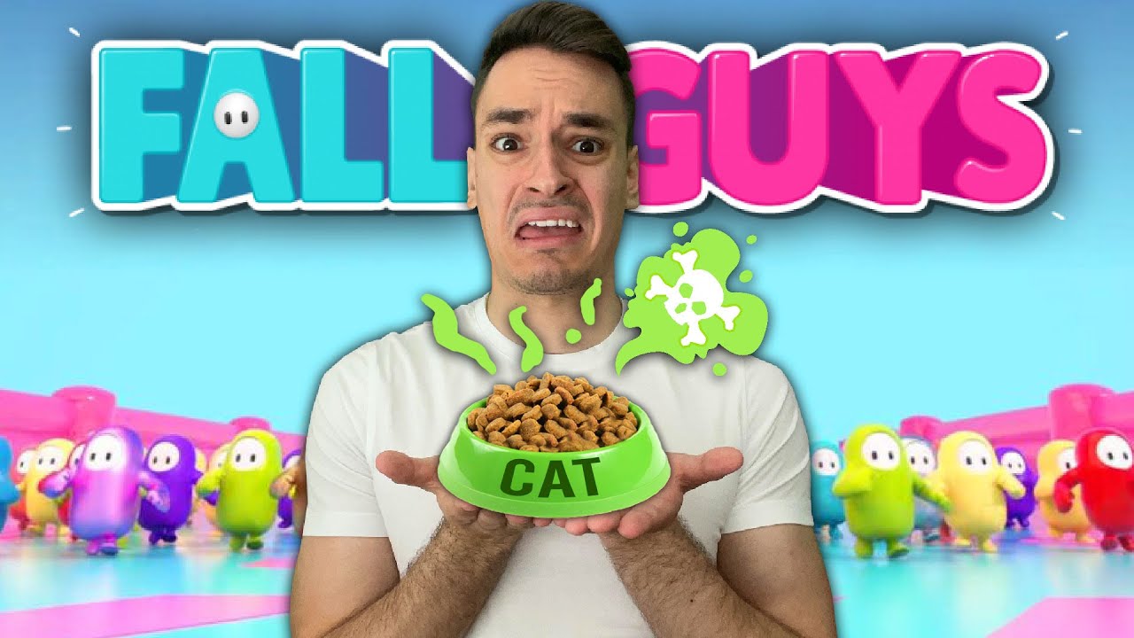 FALL GUYS, НО АКО ЗАГУБЯ ЯМ КОТЕШКА ХРАНА!