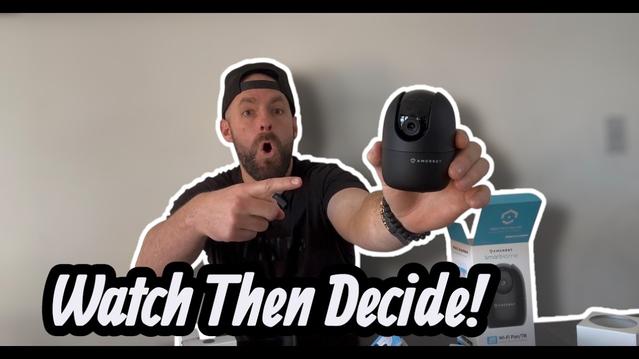 Watch Then Decide - Indoor Smart WiFi Camera!