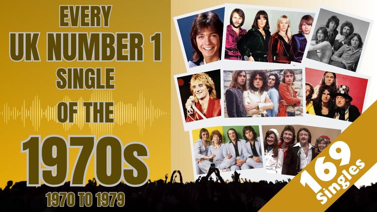 Every UK Number 1 Single Of The 1970s!!!