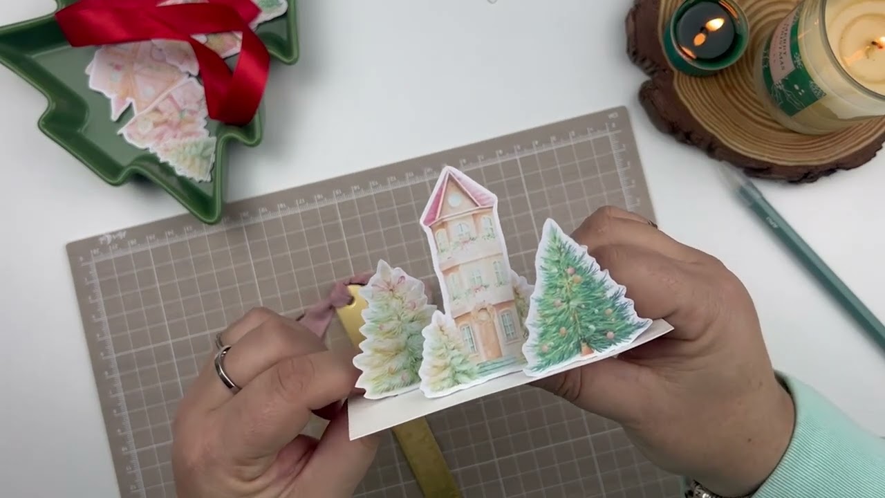 ✂️ Creo una decoración para el árbol de navidad | Tutorial Paso a Paso 💌