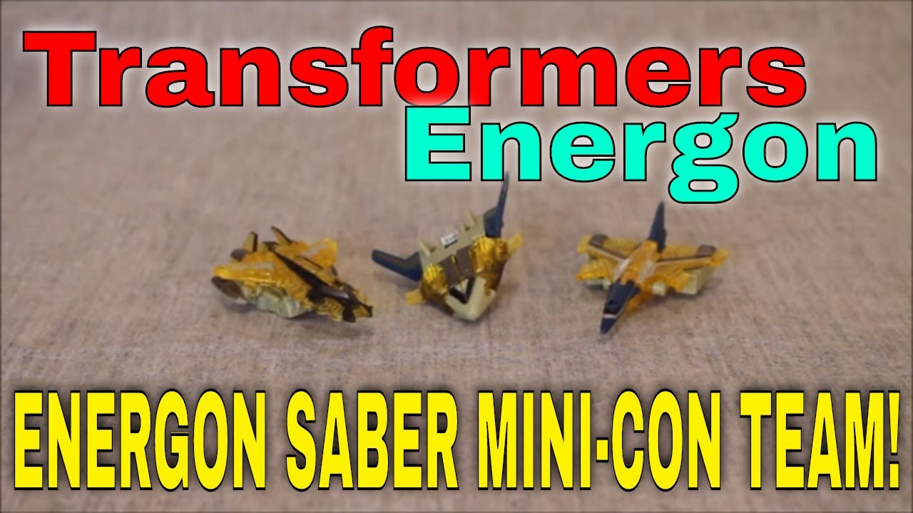 Transformers Energon Saber Mini-Con Team - GotBot True Review NUMBER 754
