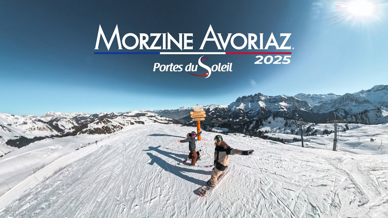 Portes du Soleil 2025 Ski/Snowboard Trip | Morzine, Epic Snow, Après-Ski & Fireworks!