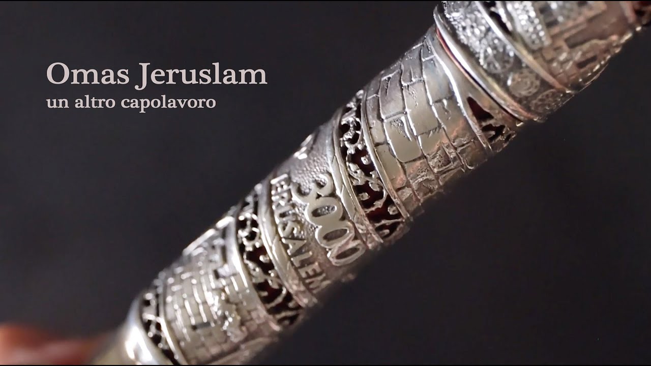 Omas Jerusalem 3000 stilografica limited edition - full test