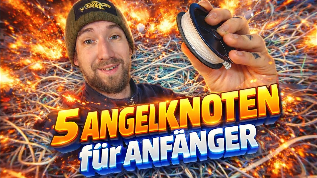 Diese Angelknoten MUSST du kennen! 🎣💥