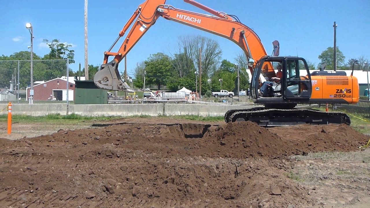 How To: Go Over A Trench With An Excavator