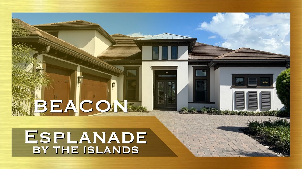 Esplanade by the Islands, Beacon Home Design & Floor-Plan in Naples Florida
