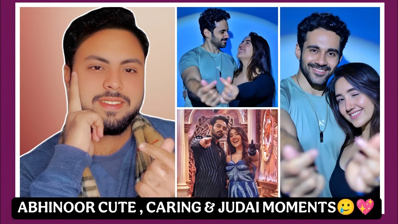 PAKISTANI REACTION ON #ABHINOOR | EXTRA CARING & JUDAI SAD MOMENTS | BIGG BOSS SEASON 19 🥺💖