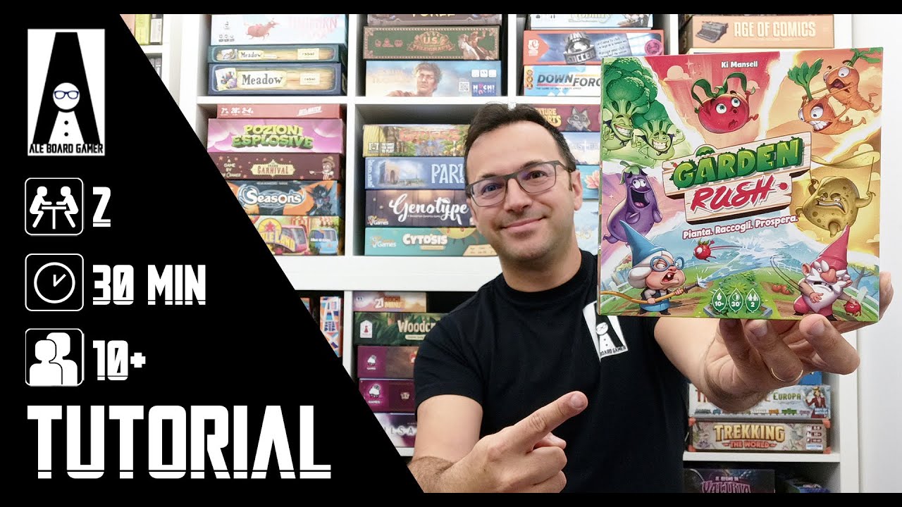 GARDEN RUSH [Tutorial] Un gioco di verdure, tetris e strategia per tutta la famiglia!