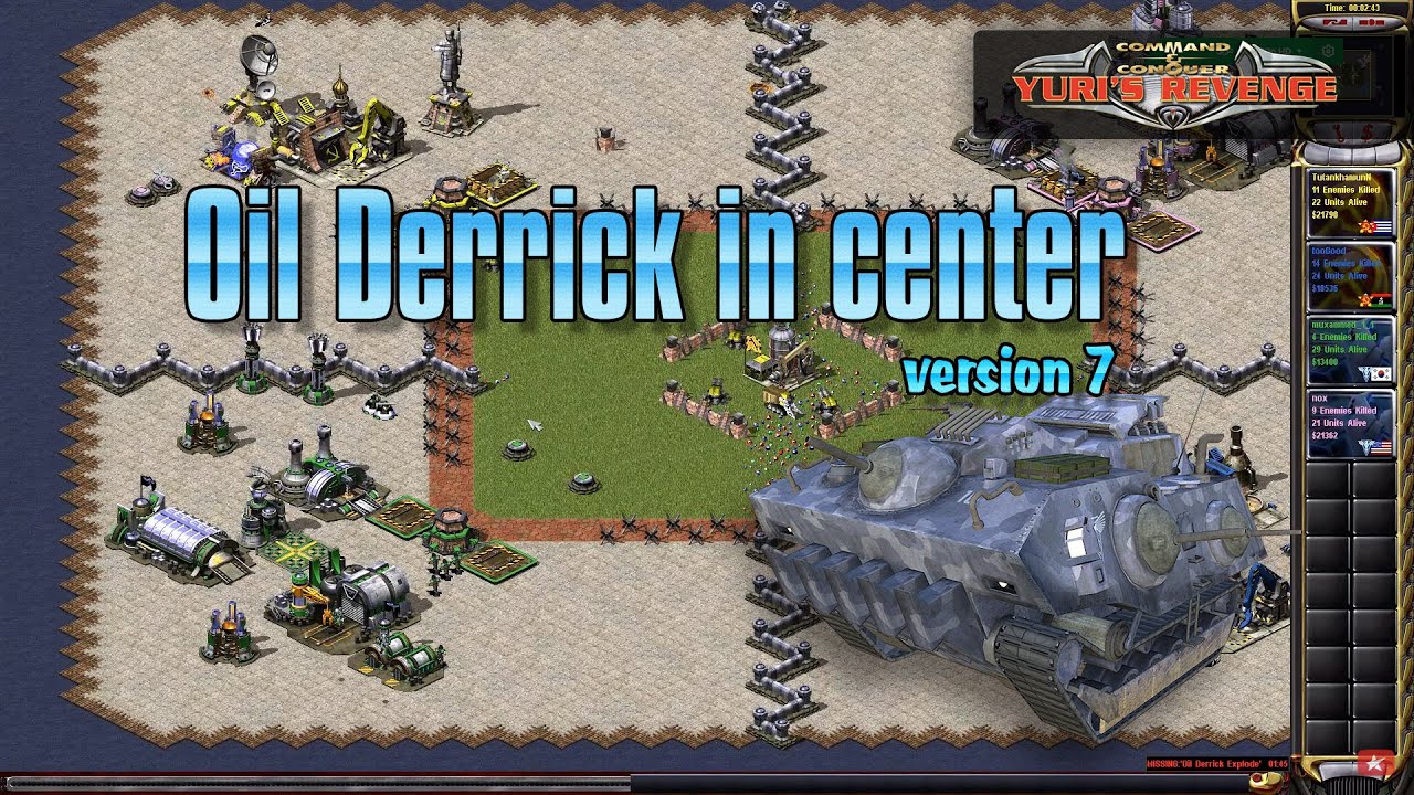 Red Alert 2 & Yuri's Revenge - Oil in Center v7