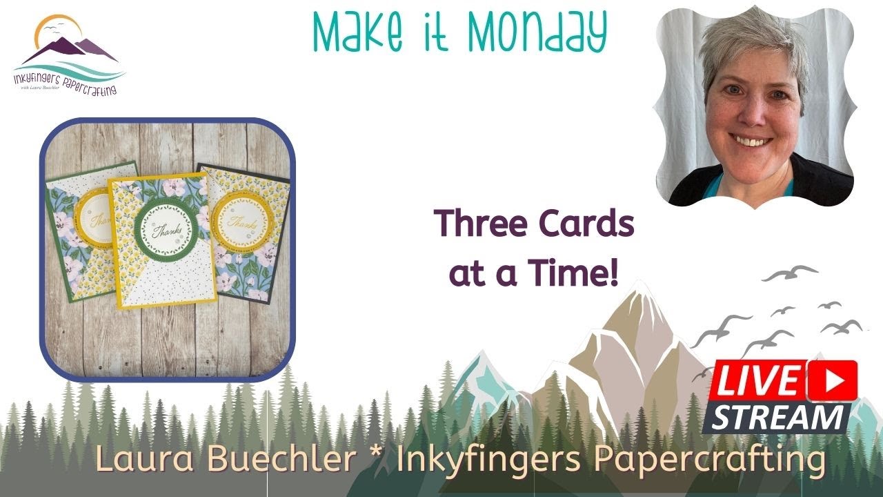 Make Three Cards at Once - SO Quickly and Easily!