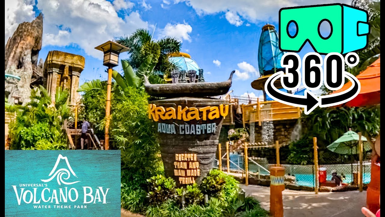 Volcano Bay 360&ordm; VR virtual walkthrough Universal Orlando Resort