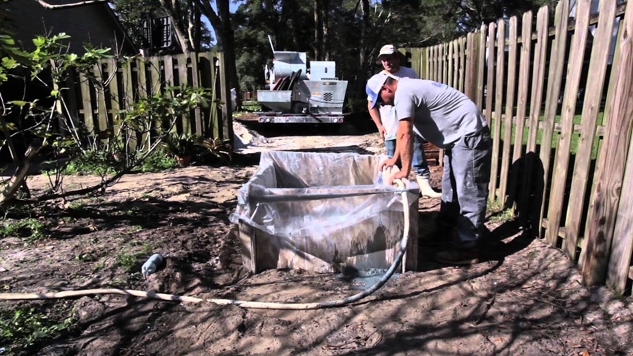 Plaster Tech Pebble Pool Finish Installation