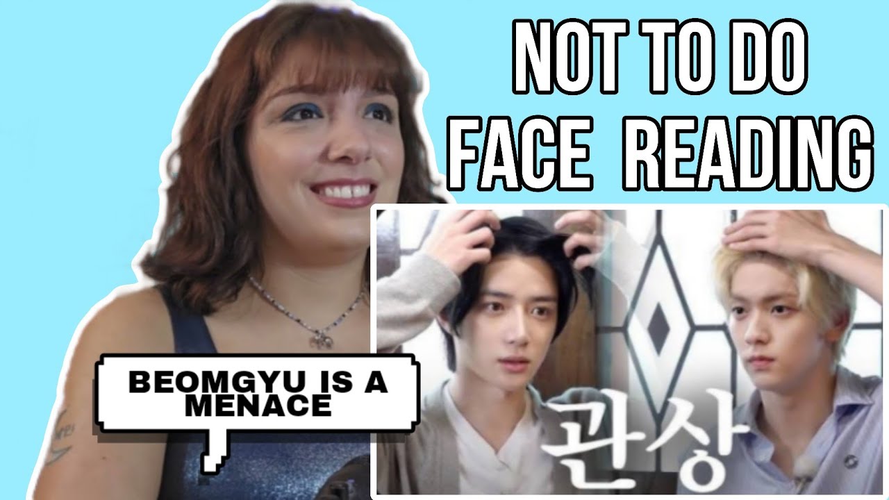 Can saju even tell you that? | NOT TO DO Saju & Face Reading | TXT REACTION