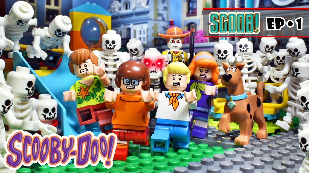 Scoob! Scooby Doo 2020 • Skeleton Attack • Lego Scooby Doo Stop Motion Ep 1