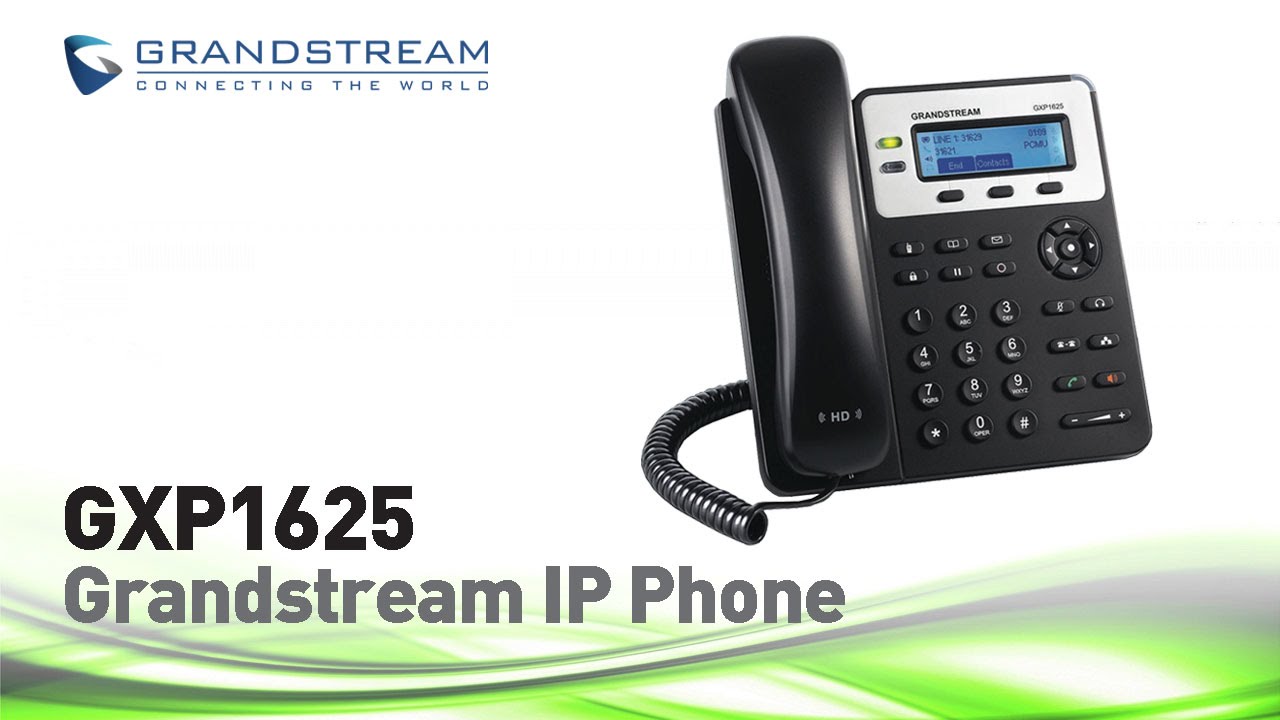 Grandstream GXP1620 and GXP1625 Small Business IP Phones