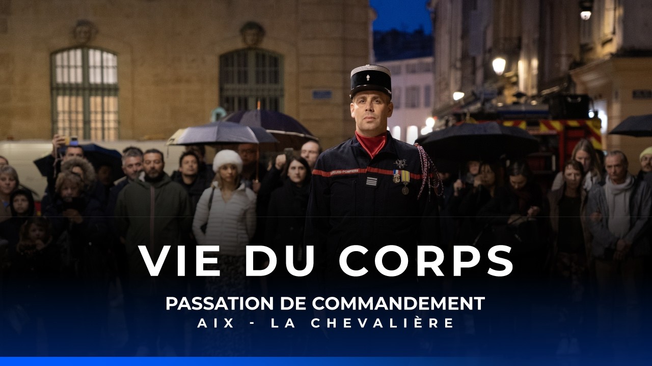 Vie du Corps : passation de commandement au CIS d’Aix - La Chevalière